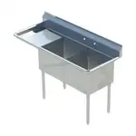 Falcon Two Compartment Sinks