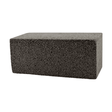 ACS INDUSTRIES, INC. Grill Brick, 8" x 4" x 3.5", Black, Fiberglass/Pumice Stone, ACS Industries GB12-TSH