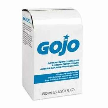 GO-JO INDUSTRIES, INC. Go-Jo Bag-in-Box Hand Soap, 800 ml, Pink, Lotioned Soap, GO-JO INDUS. 9112-12