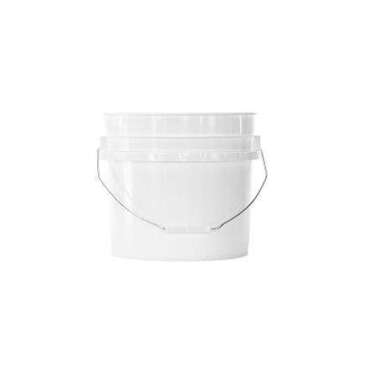 PRICE CONTAINER & PACKAGING Bucket, 3.5 Gallon, White, Polypropylene, Price Container & Packaging 820128