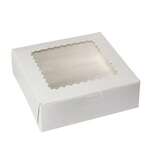 BOXIT CORPORATION Bakery/Cupcake Box, 10"x 10"x 2-1/2", White, Paperboard, 12 Mini Cupcakes, (100/Case) Box-it 101025W-126