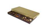 BOXIT CORPORATION Candy Box, 15-3/4" x 8-1/8" x 1-1/8", Cocoa (20/Case), Box-it 845-2290/2057