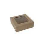 BOXIT CORPORATION Bakery/Pie Box, 9"x9" x3", Kraft, Paperboard, (200/Case), Box-it 993AW-501