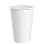DART SOLO CONTAINER Hot Cup, 8 Oz, White, Paper, (1000/Case), Dart 378W